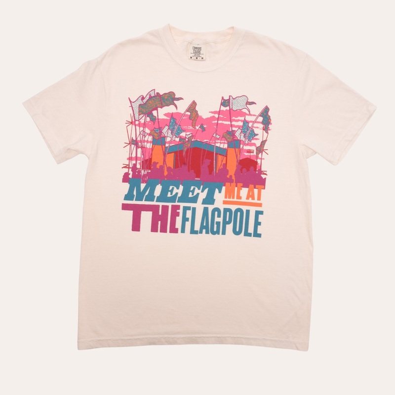 Meet Me At The Flagpole|Unisex Small|Unisex Medium|Unisex Large|Unisex X-Large|Unisex XX-Large|Unisex 3X-Large|Cotton