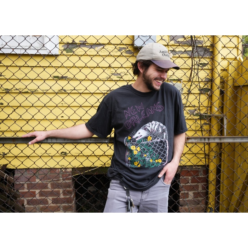 New Orleans Possum|Unisex Small|Unisex Medium|Unisex Large|Unisex X-Large|Unisex XX-Large|Unisex 3X-Large|Cotton