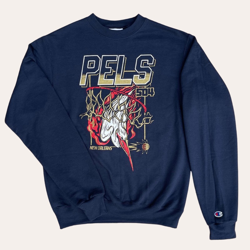 Nothin’ But Net Sweatshirt|Unisex Small|Unisex Medium|Unisex Large|Unisex X-Large|Unisex XX-Large|Unisex 3X-Large|Poly Cotton