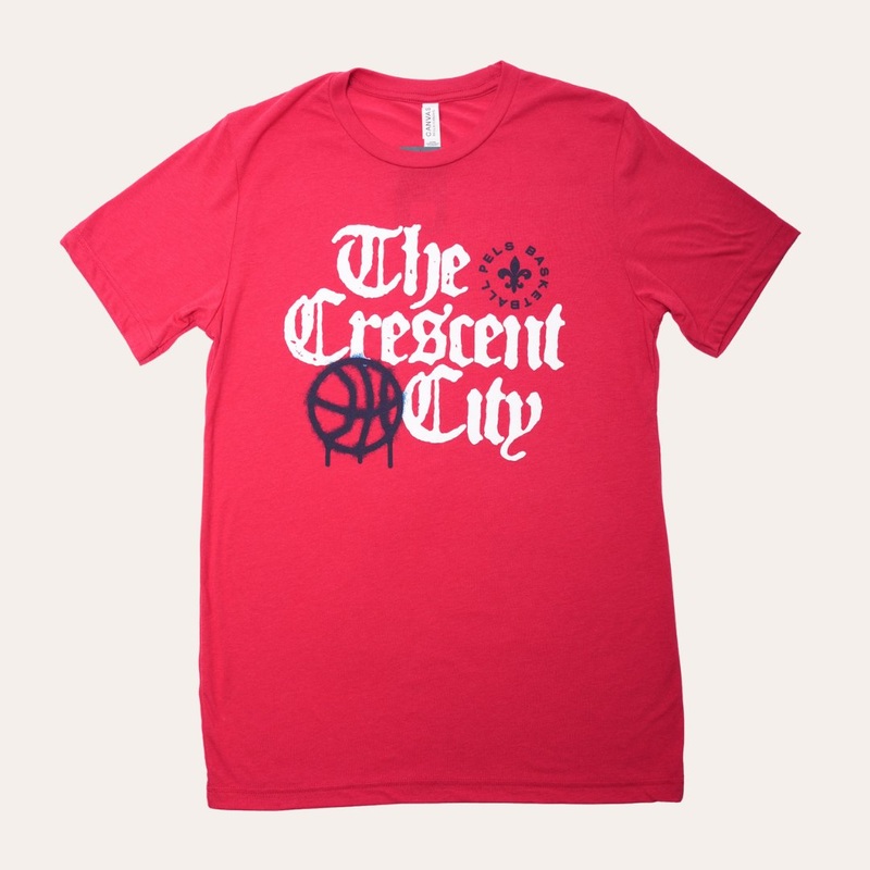 The Crescent City|Unisex X-Small|Unisex Small|Unisex Medium|Unisex Large|Unisex X-Large|Unisex XX-Large|Unisex 3X-Large|Cotton