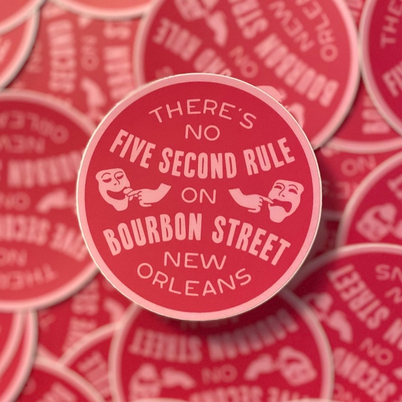 There’s No Five Second Rule Sticker