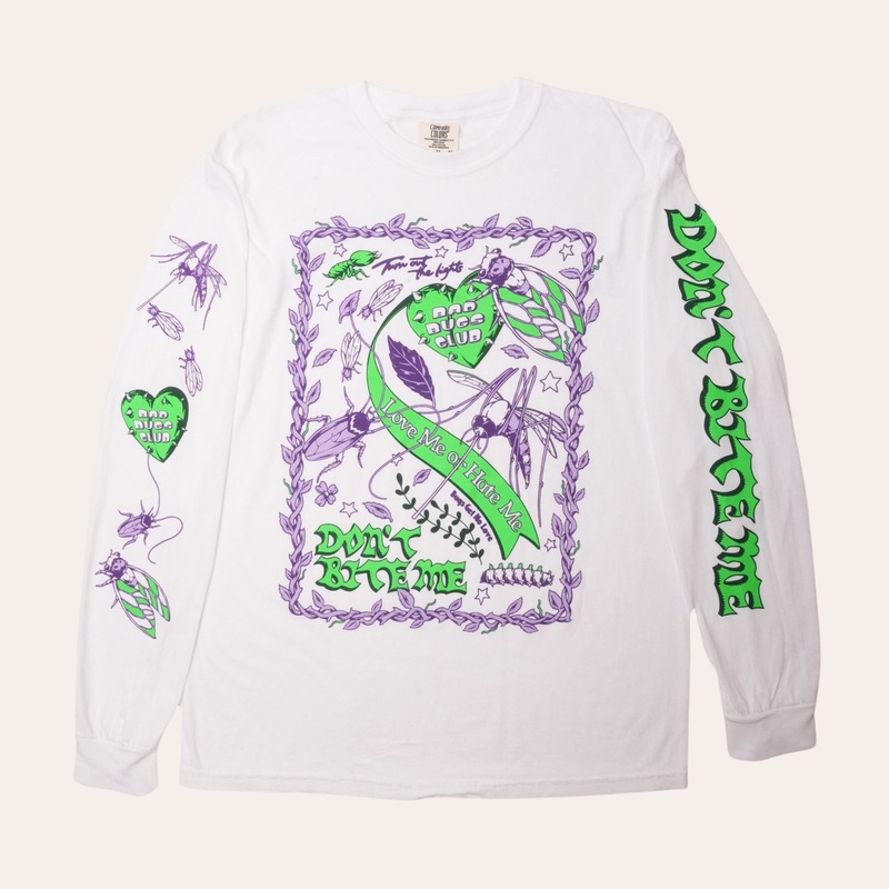 Bad Bugs Club  Long Sleeve|Unisex Small|Unisex Medium|Unisex Large|Unisex X-Large|Unisex XX-Large|Unisex 3X-Large|Cotton