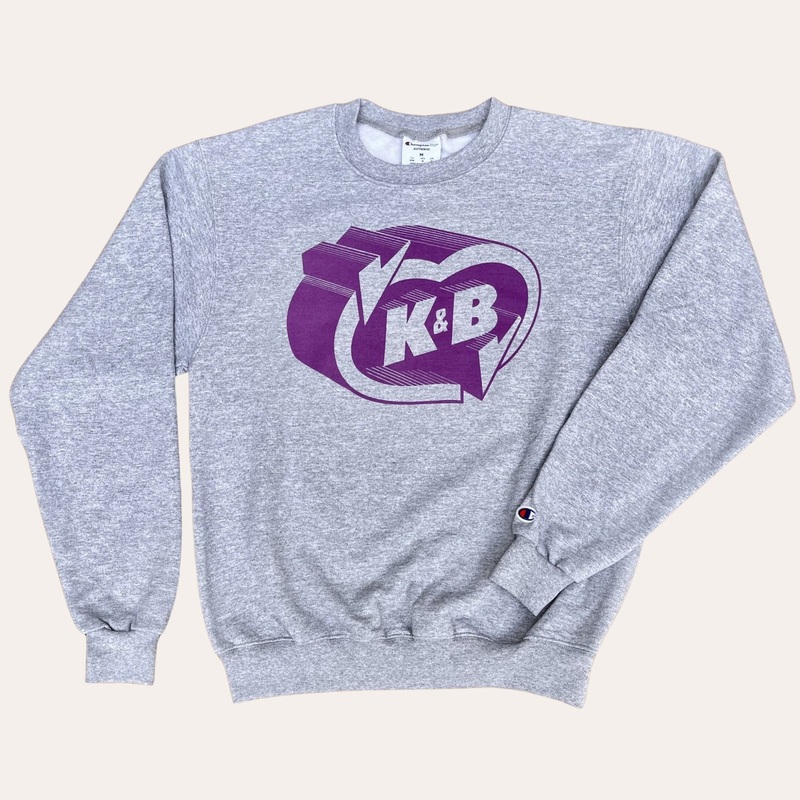 K&B Sweatshirt|Unisex Small|Unisex Medium|Unisex Large|Unisex X-Large|Unisex XX-Large|Unisex 3X-Large|Poly Cotton