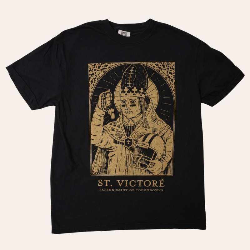Saint Victor|Unisex Small|Unisex Medium|Unisex Large|Unisex X-Large|Unisex XX-Large|Unisex 3X-Large|Cotton
