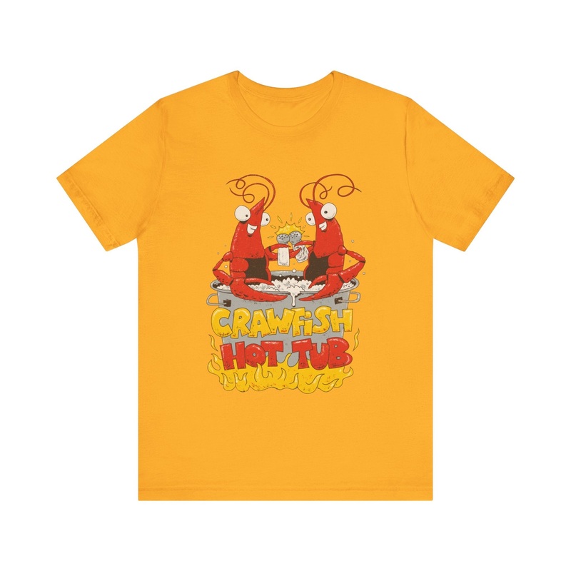 Crawfish Hot Tub|Gold|Heather Green|Heather Red|S|M|L|XL|2XL|3XL