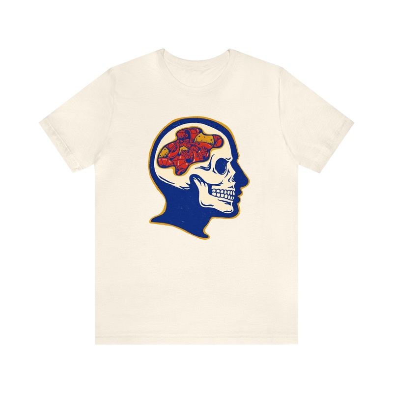 Crawfish On The Brain|Natural|Black Heather|XS|S|M|L|XL|2XL|3XL|4XL