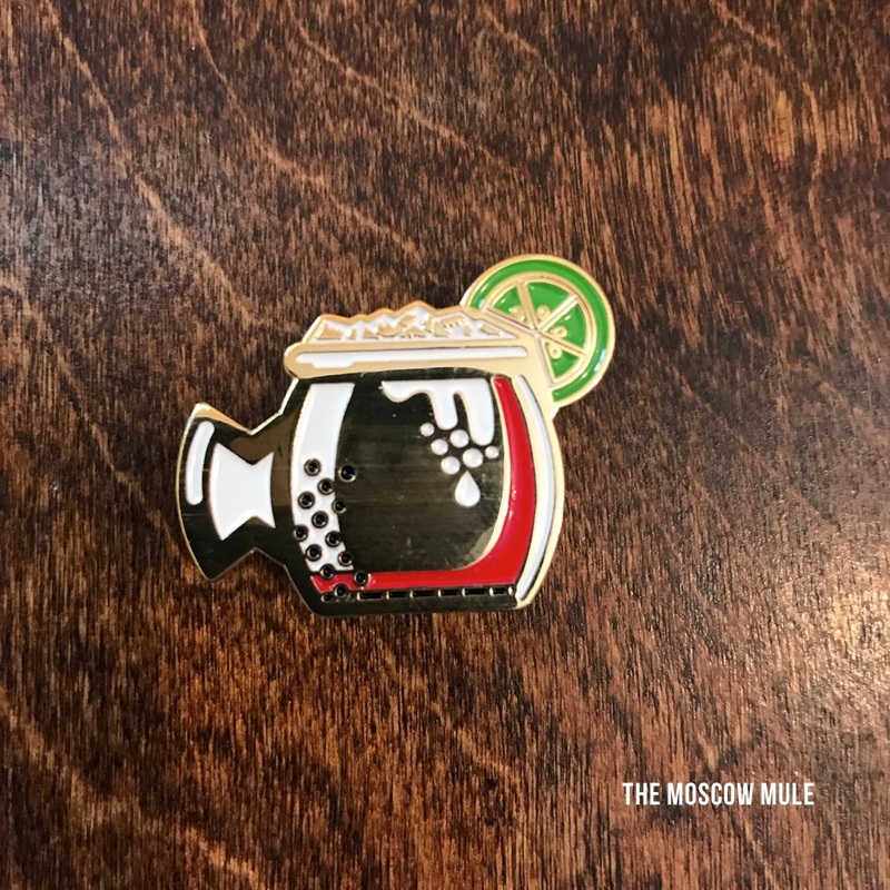 Moscow Mule Enamel Pin
