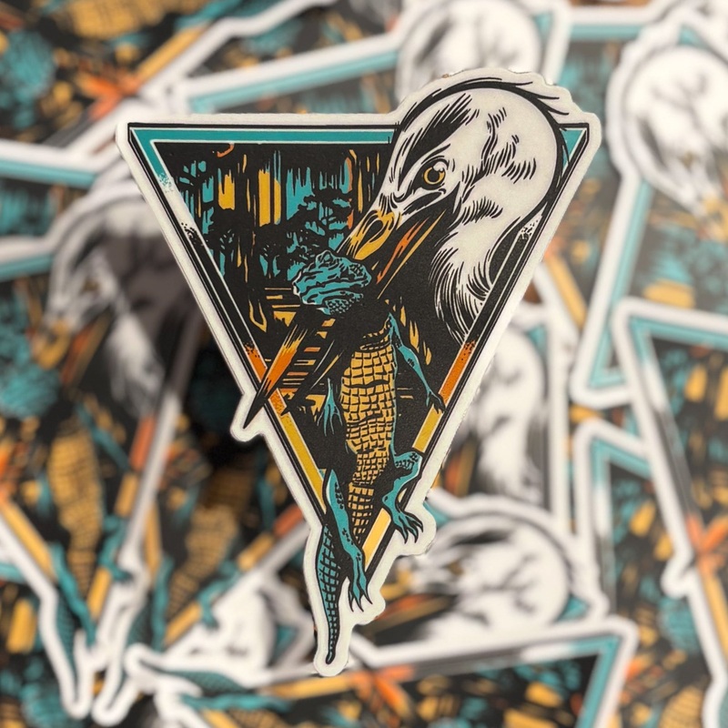 Swamp Life Sticker