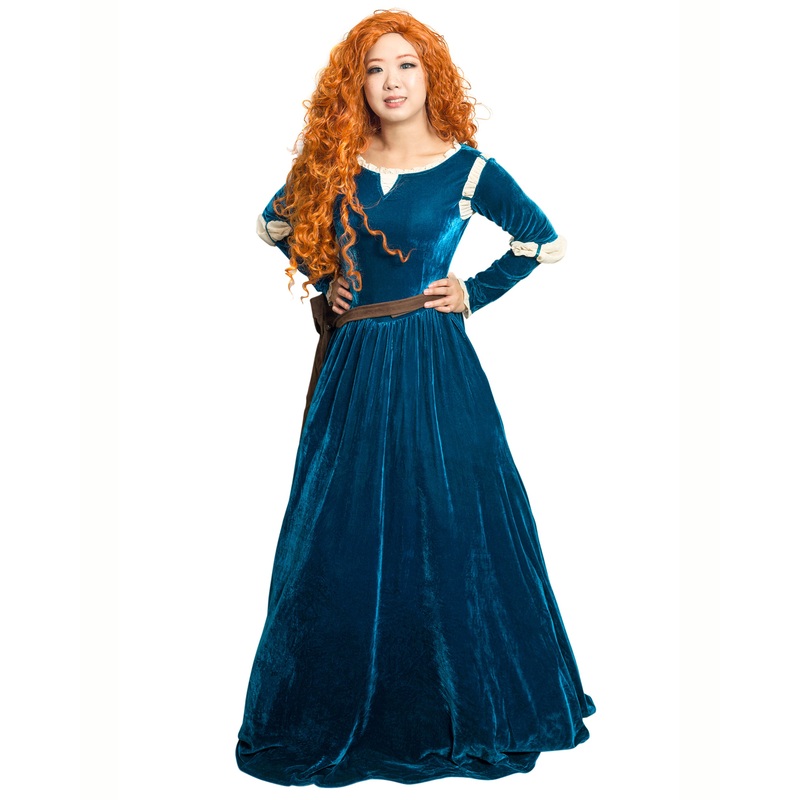 Princess Cosplay Costume Renaissance Medieval Dress with Quiver