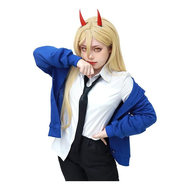 Women Cosplay Costume Outfit with Tie for Anime Cosplay Costume Halloween