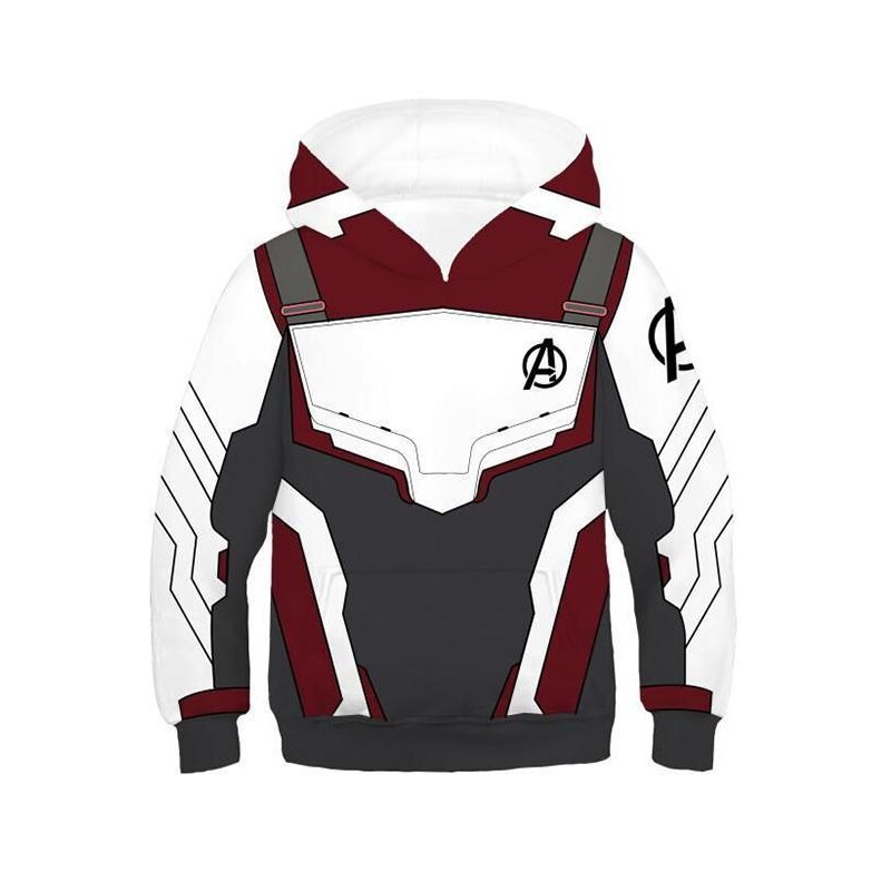 2019 New Hoodie Unisex Avengers 4 Endgame Quantum Realm Sweatshirt Jacket Advanced Tech Hoodie For Kids