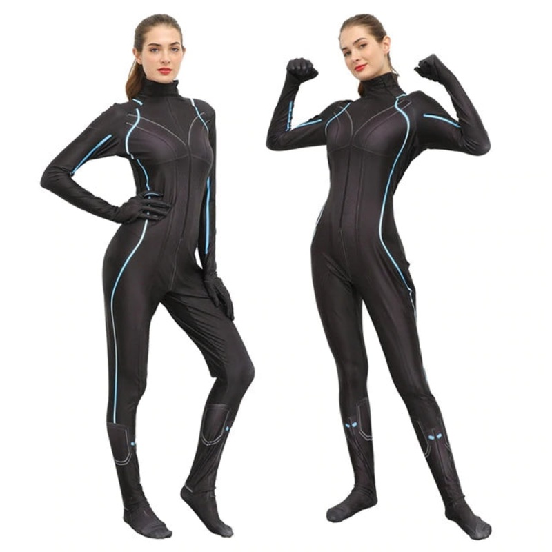 Avengers: Endgame Black Widow Natasha Romanoff Costume Jumpsuit Zentai Tights Adult Women Cosplay Costume Superhero