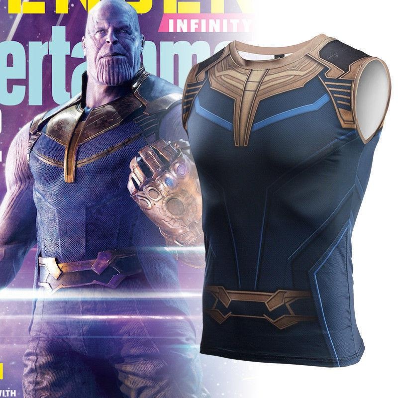 Avengers Infinity War Thanos Cosplay T-Shirt
