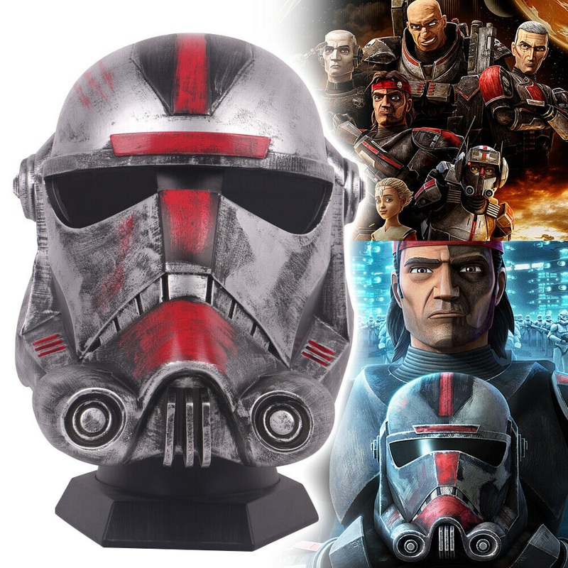 Star Wars Helmet The Bad Batch Hunter PVC Helmet Halloween Cosplay Adult Masquerade Props