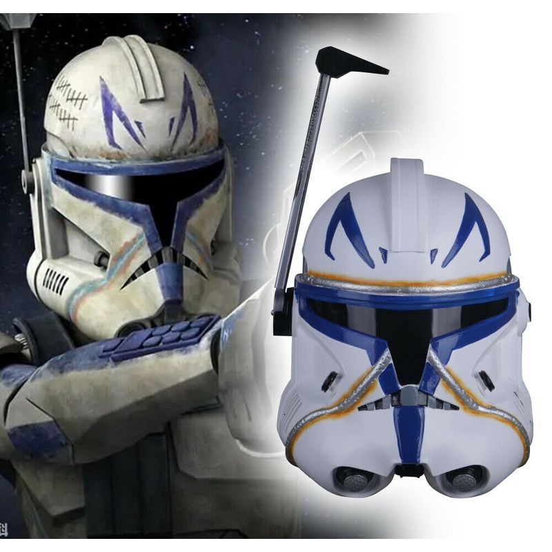 Star Wars The Clone Wars Helmet Cosplay Captain Rex Party Full Head Props PVC