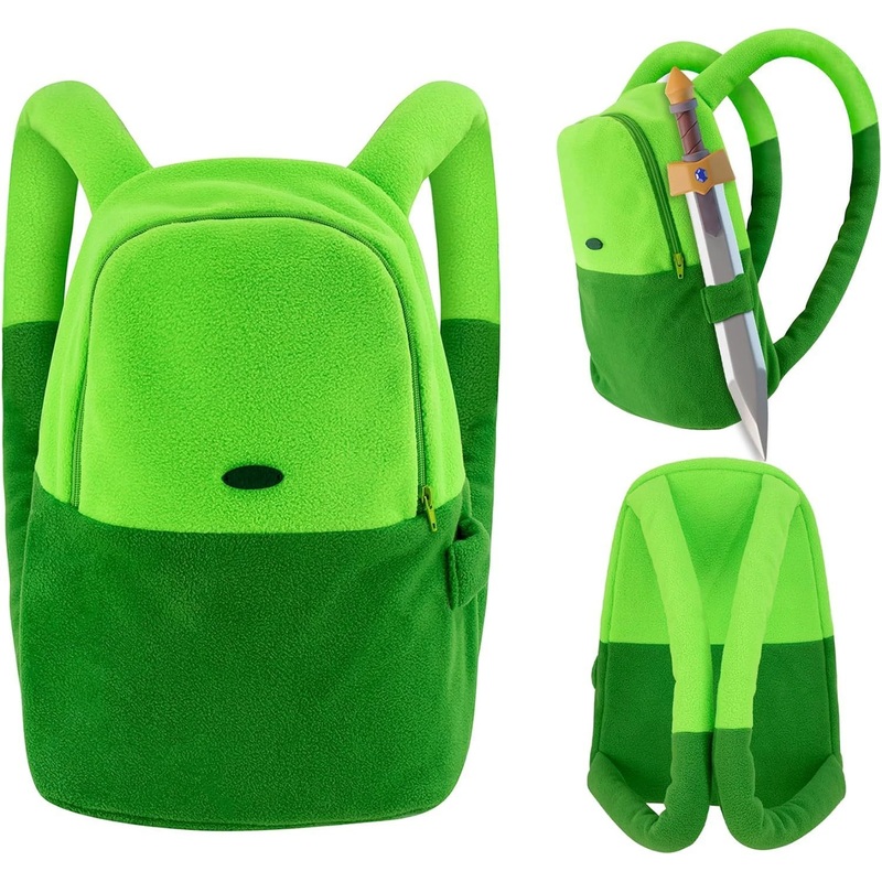 Adventure Time with Finn Jake Backpacks Student Schoolbag Travel Laptop Rucksack