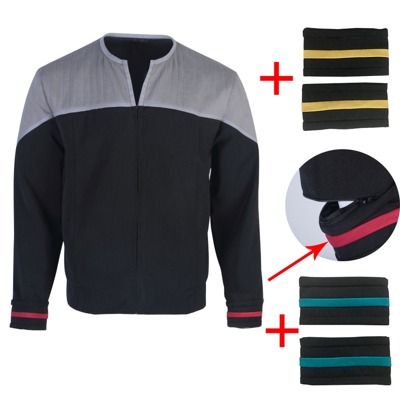First Contact Uniforms Deep Space Nine Captain Picard Sisko Starfleet Costumes