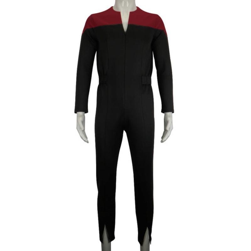 Star Trek Deep Space Nine Commander Sisko Duty Uniform Jumpsuit Cosplay Costumes