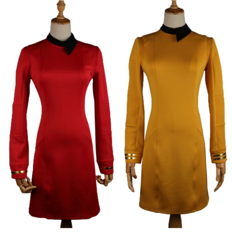 Star Trek Discovery Season 2 Commander Female Uniform Dress Woman Cosplay Costume