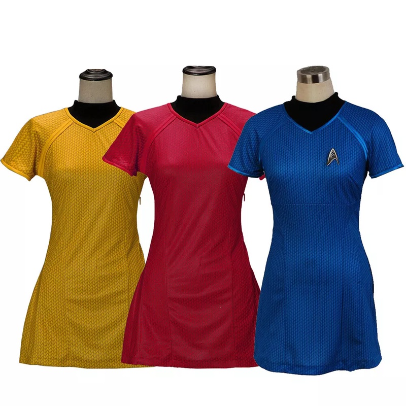Star Trek into Darkness Uhura Uniform Dress Cosplay Costume