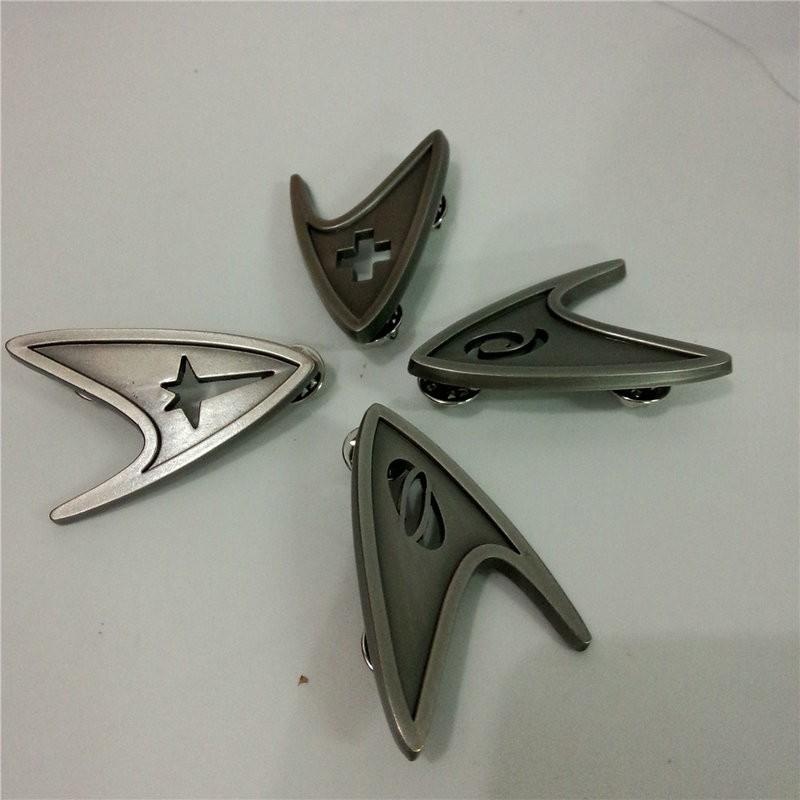 Star Trek Starfleet Cosplay Badge Brooch Halloween Prop