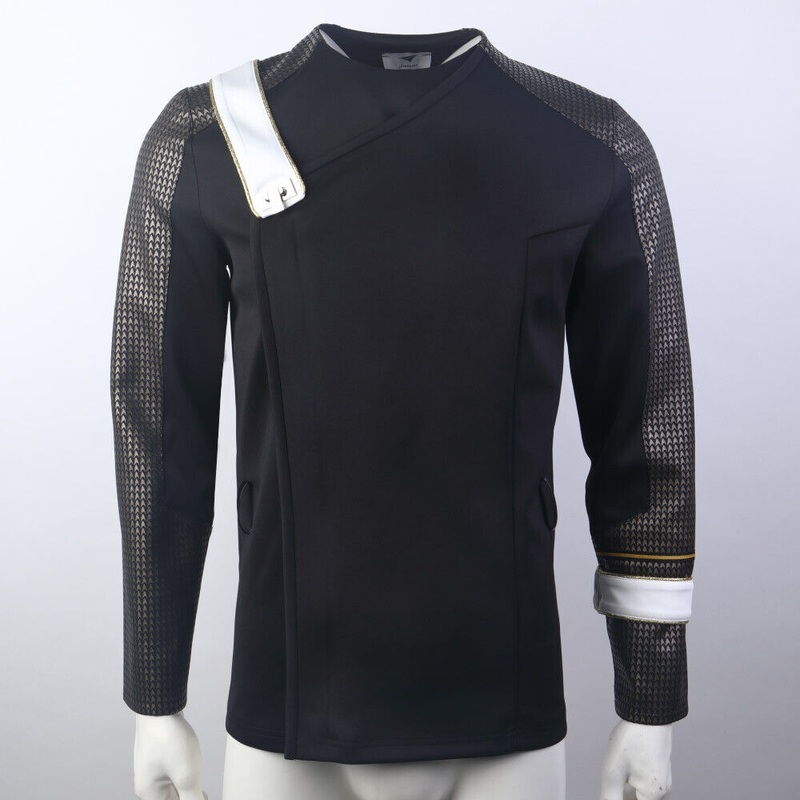 Star Trek Strange New Worlds Captain Pike MM Black Jackets Starfleet Uniforms Costumes