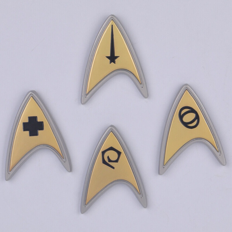 Star Trek Strange New Worlds Magnet Badges Commander Engineer Science Brooches Pins