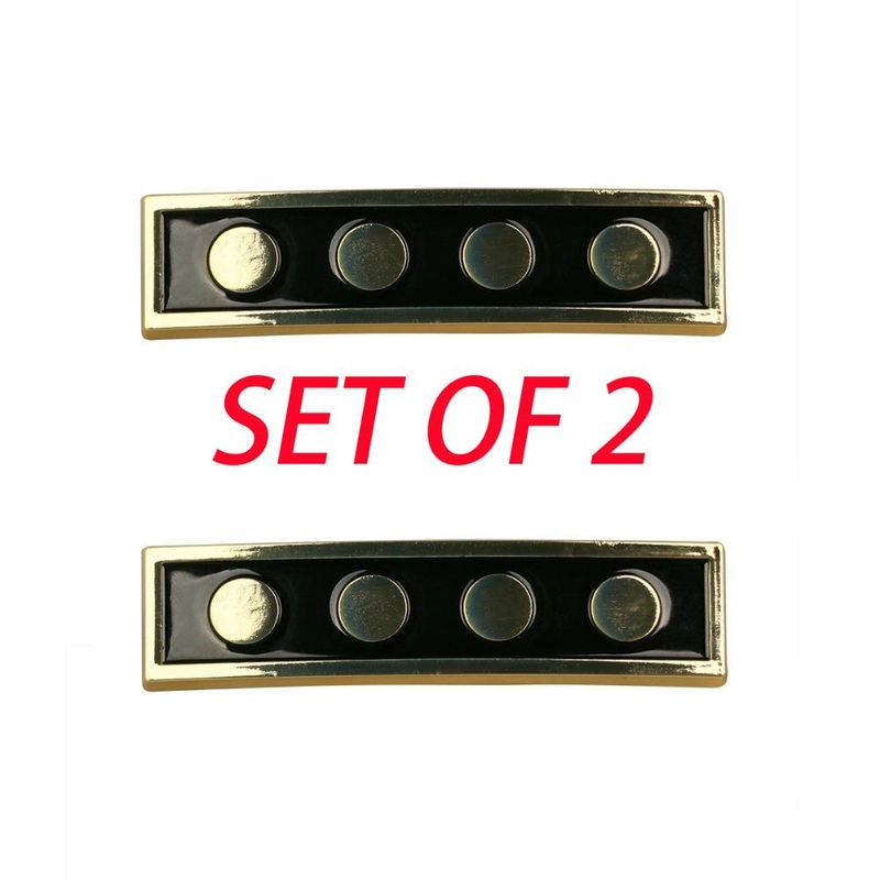 Star Trek The Next Generation Four Star Admiral Rank Pin Set of 2