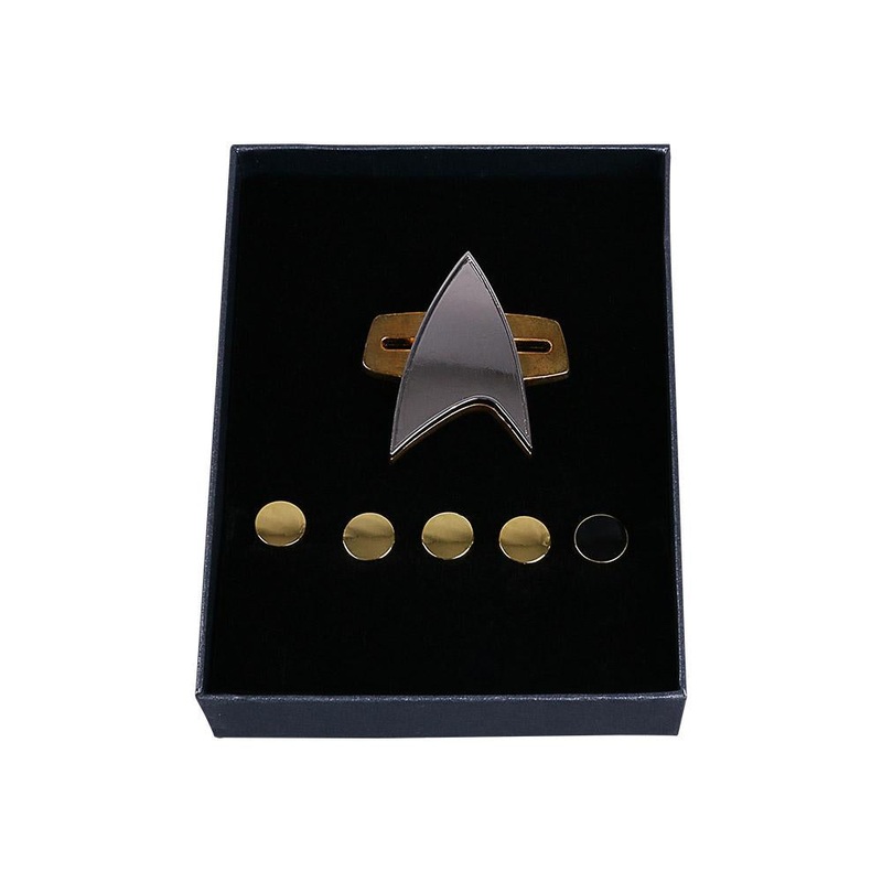 Star Trek  Voyager Communicator  adge PinPip 6pcs Set Cosplay Prop