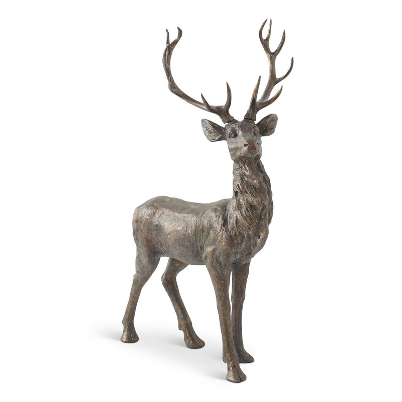 Bronze Deer Statue, 50.5