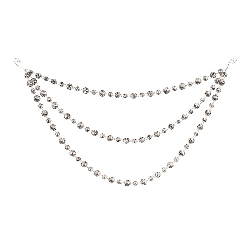 Triple Bead Garland Ornament, 20