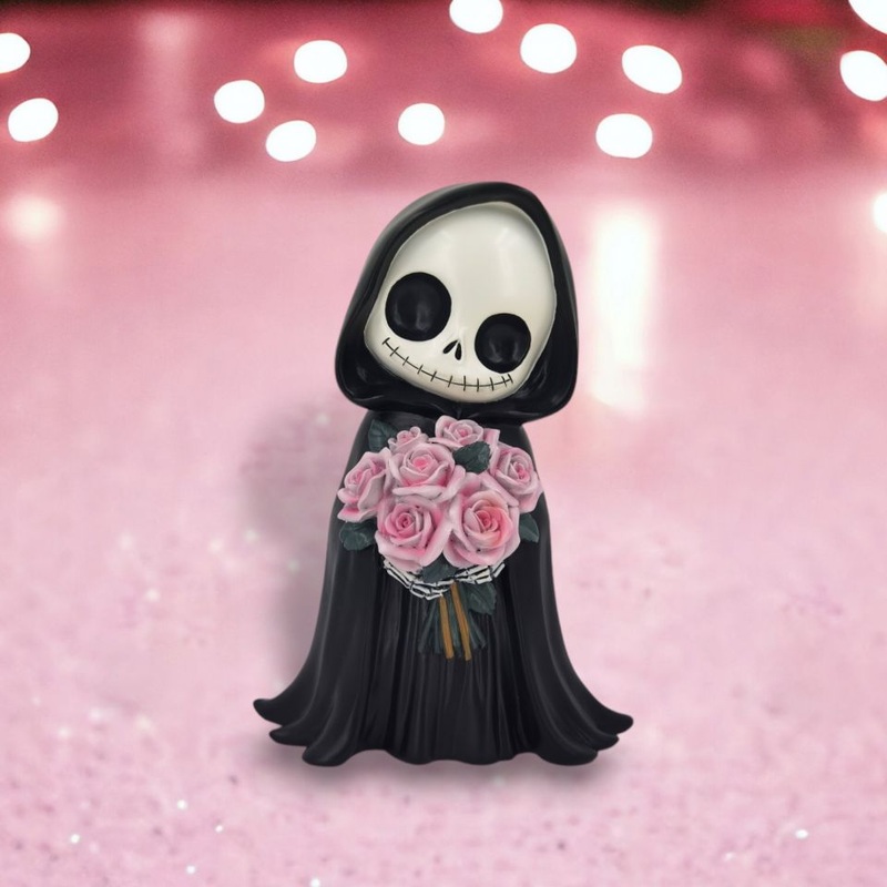 Booville Skeleton w/Flowers, 14