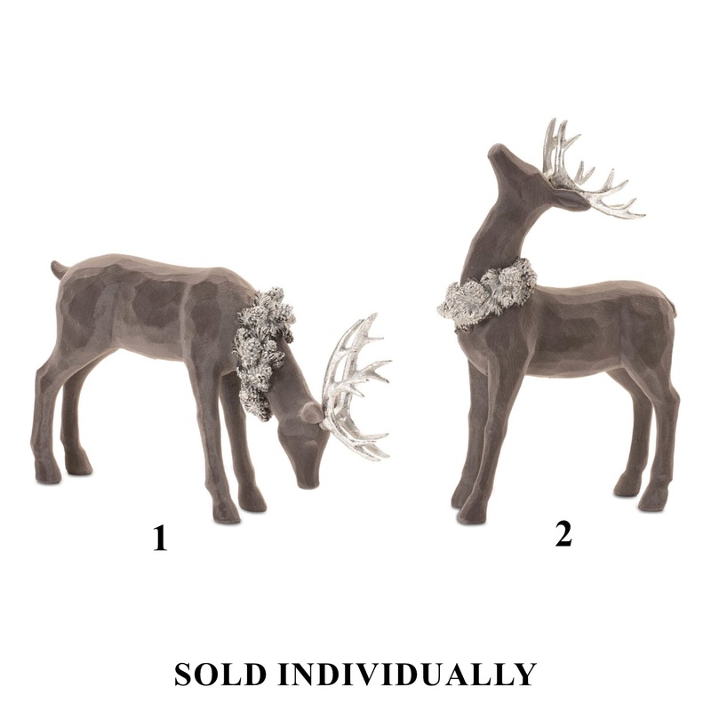 Brown Resin Deer, 7.5 – 13 (2 styles – sold individually)
