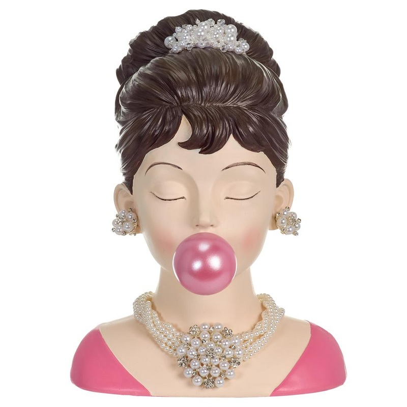 Bubble Gum Lady Planter, 11.5 (Pink)