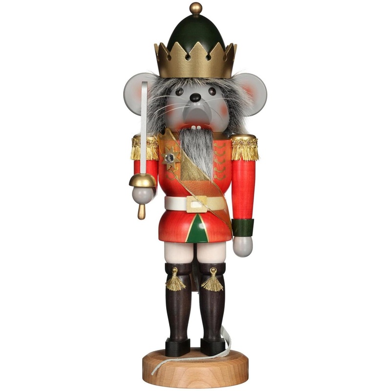 Christian Ulbricht Nutcracker – Mouse King Figurine, 15.5