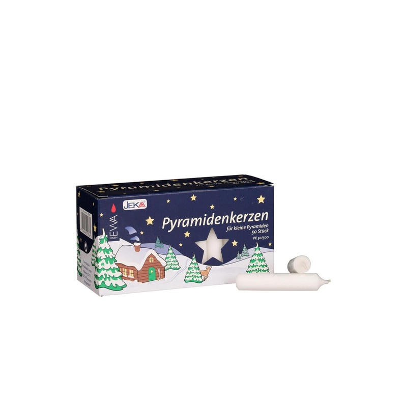 German Candle for Pyramids, 3 (White)