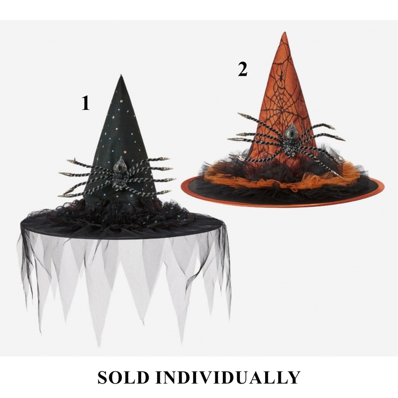 Glitzy Spider Hat, 13.5 (2 styles – sold individually)