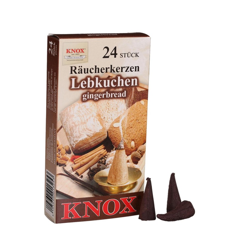Knox Large Incense – Gingerbread scent – box of 24 pcs