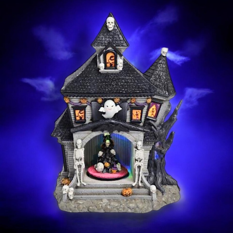 LED Haunted Mansion Figurine, 17