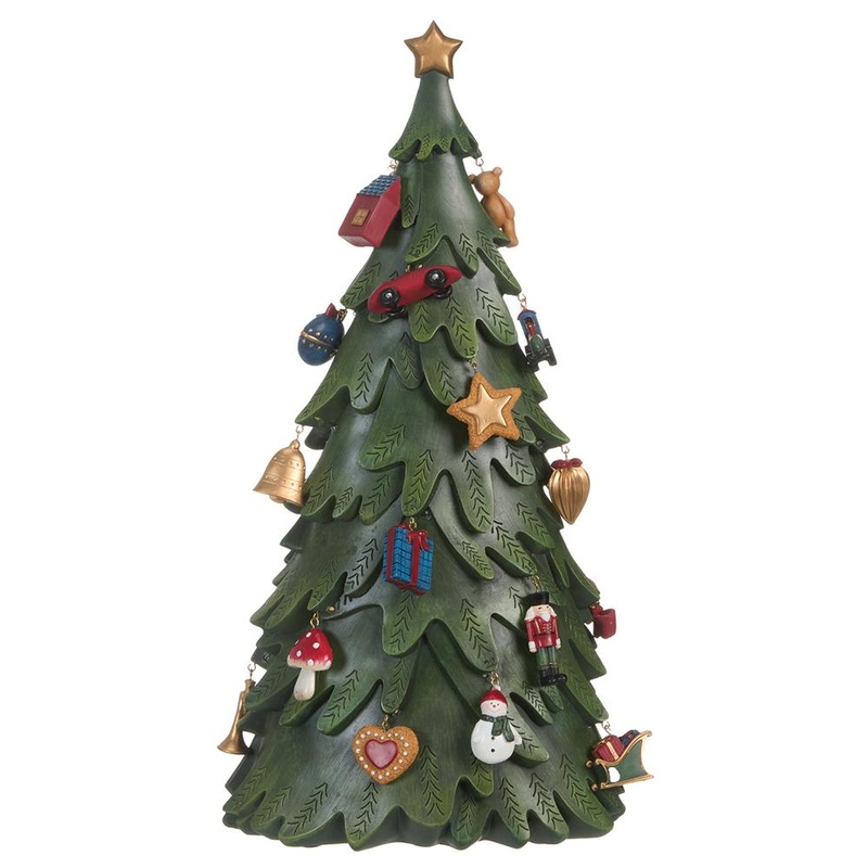Lighted Battery Operated Decorative Tree, 24.5