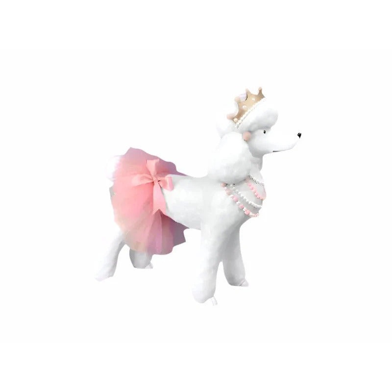 Resin Princess Poodle Figurine, 27