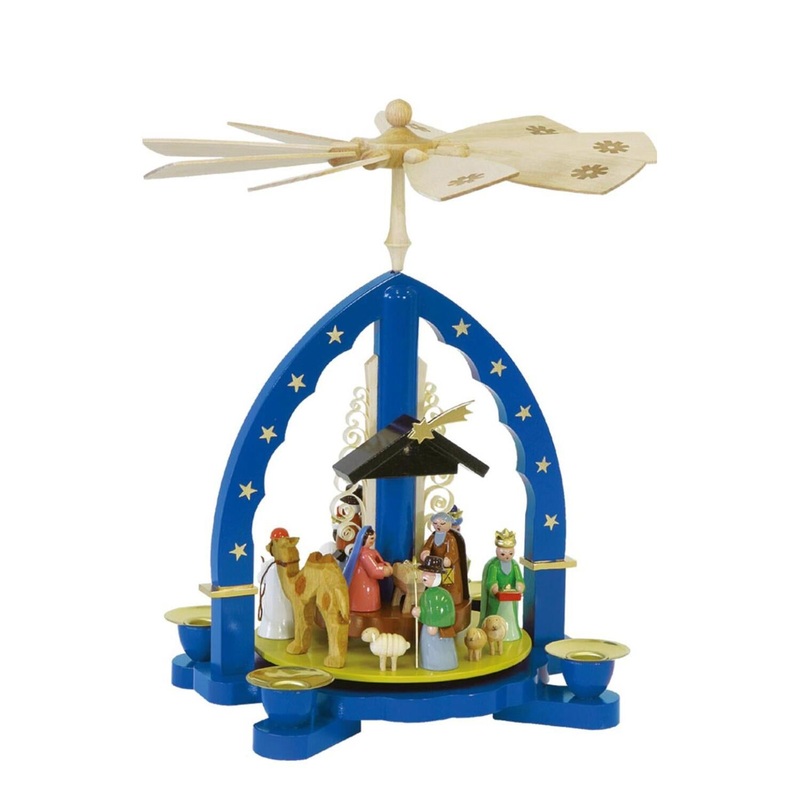 Richard Glaesser Pyramid – Nativity Scene – 10.5
