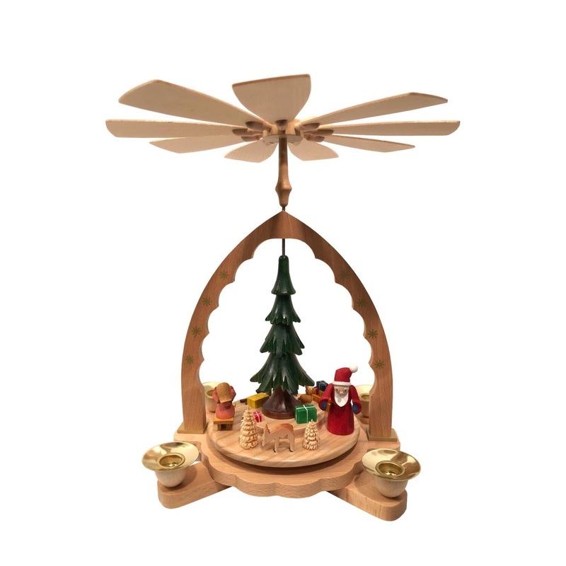 Richard Glaesser Pyramid – Santa, Children and Toys – 10.5