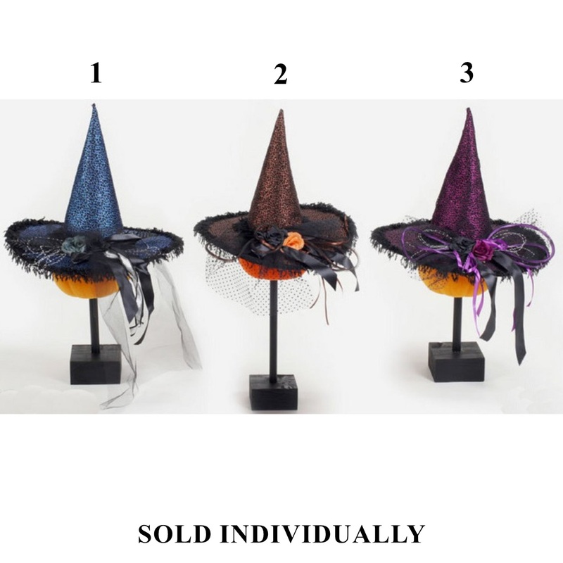 Rose Witch Hat, 16 (3 styles – sold individually)