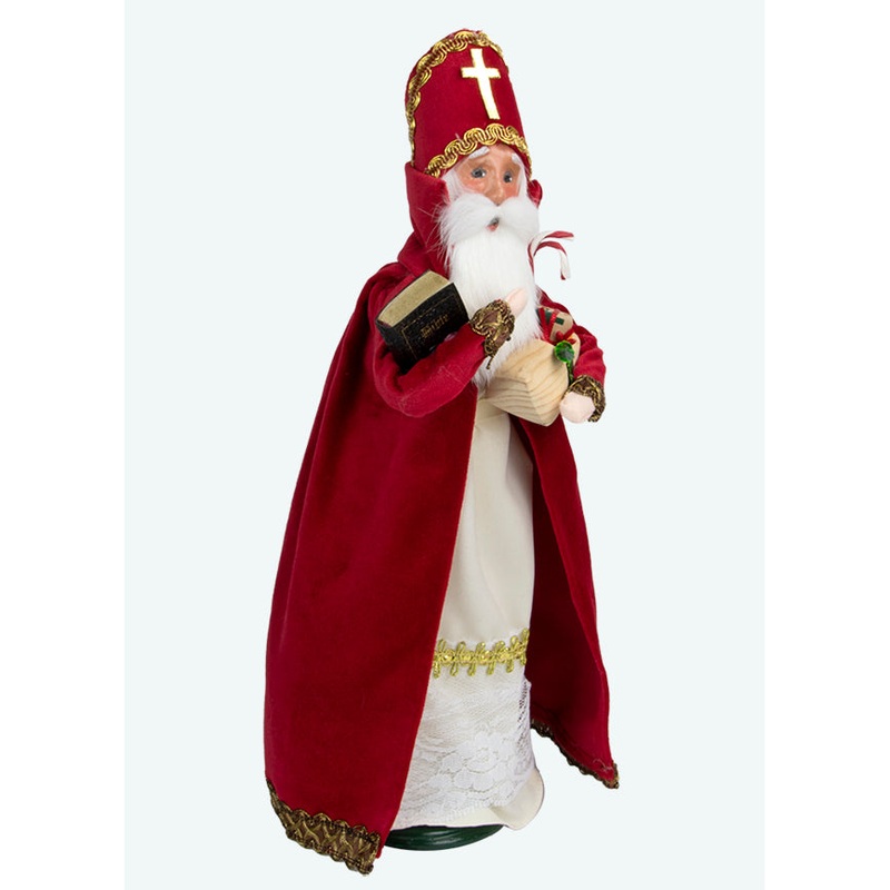 Saint Nicholas Caroler Figurine, 13