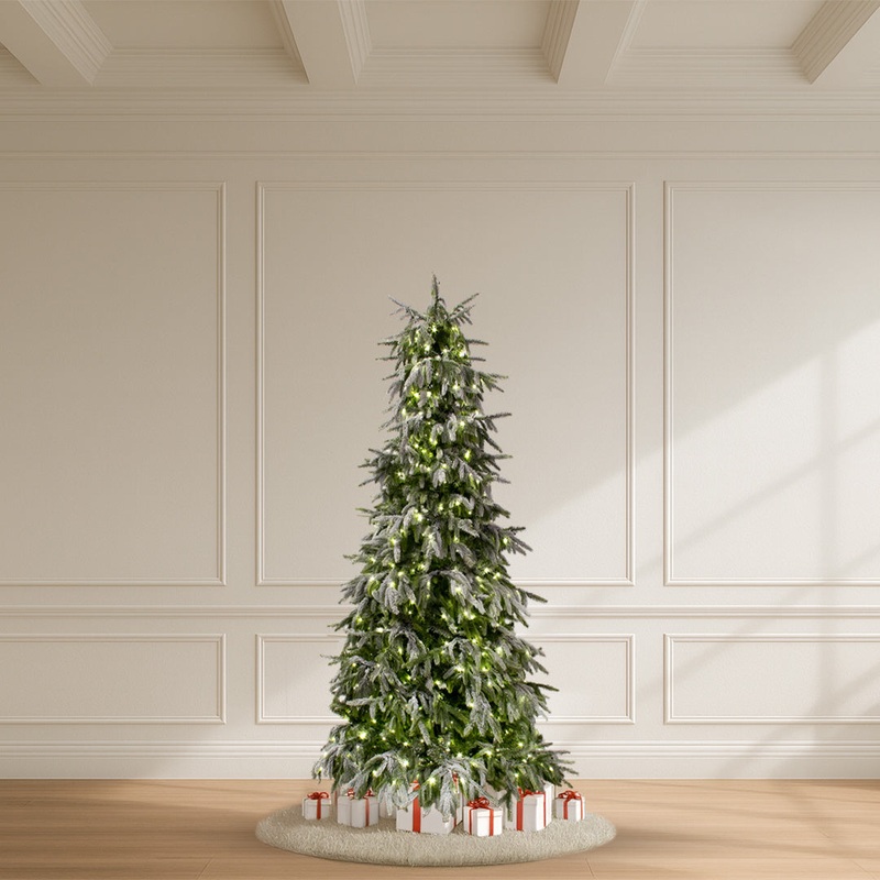Flocked Tyrol Pine Tree, 6.5′