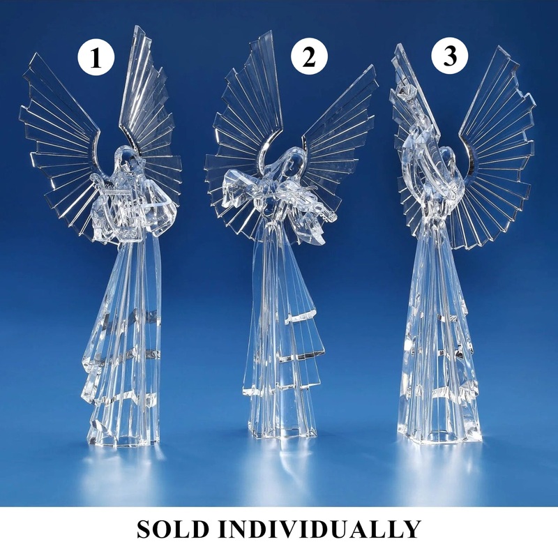 Large Musical Angels Figurine, 16.8 (3 styles – sold individually)
