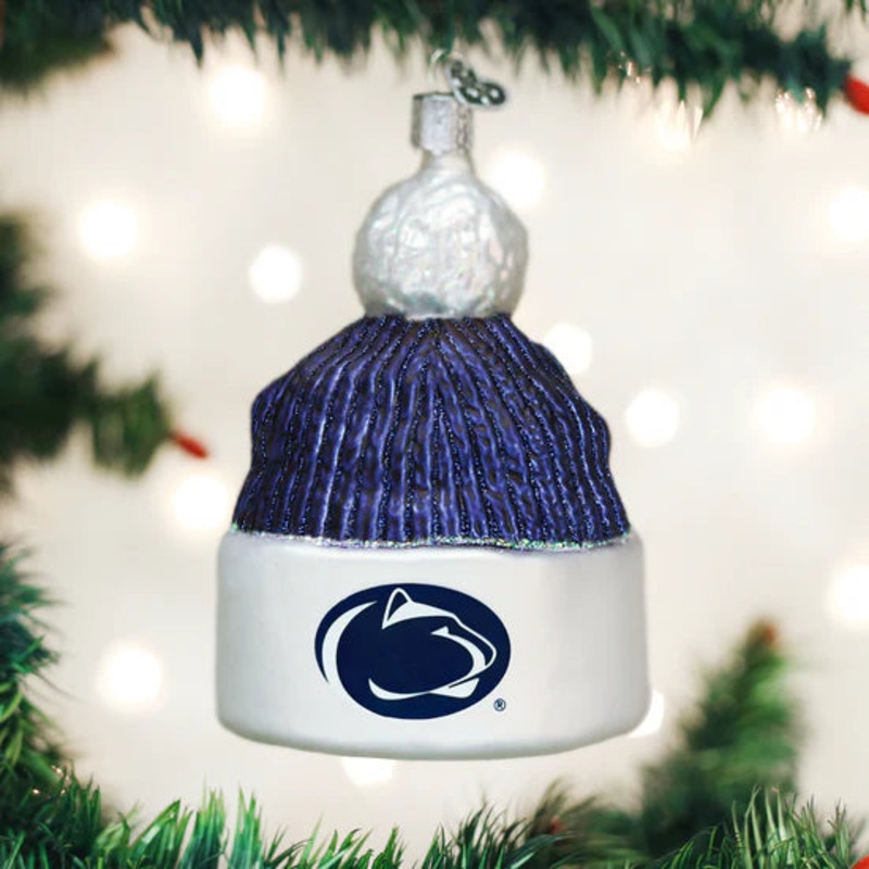 Penn State Beanie Ornament, 4.5