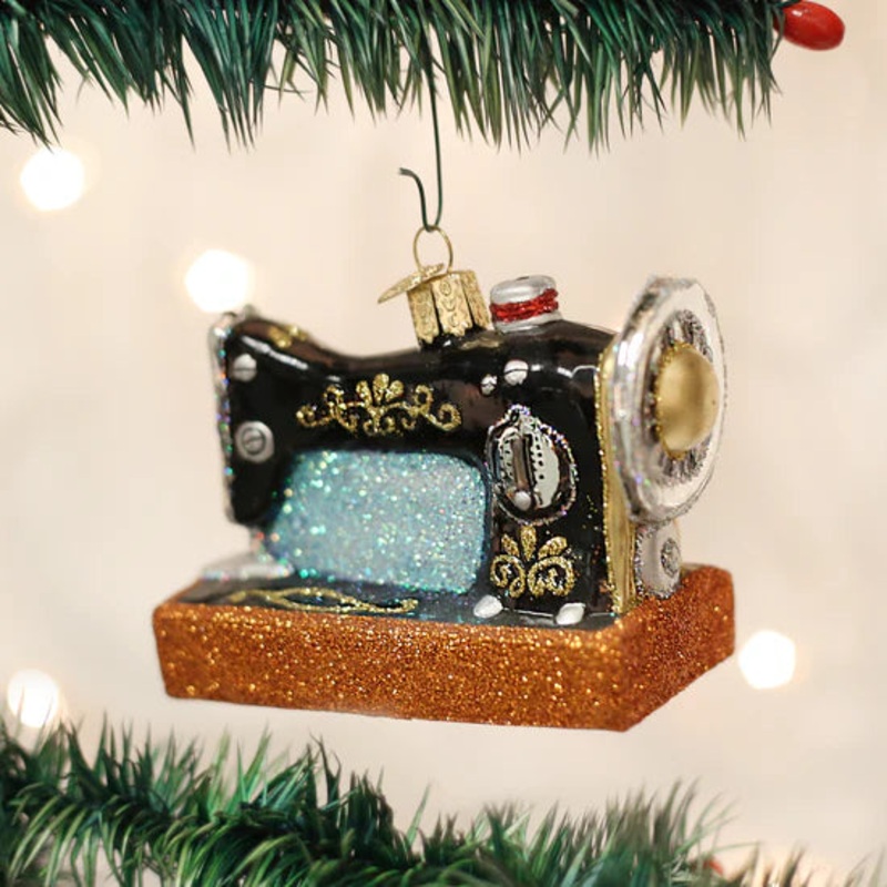 Sewing Machine Ornament, 2.75