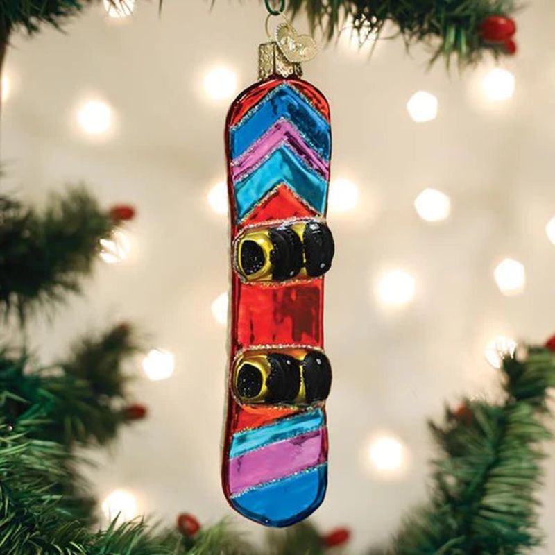 Snowboard Ornament, 5.5
